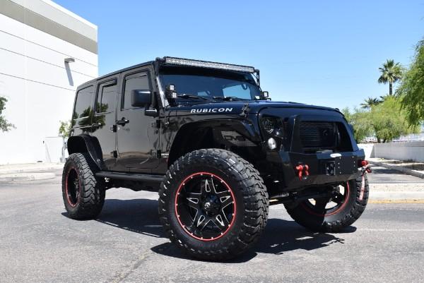 Modified 2016 Jeep Wrangler Unlimited Rubicon