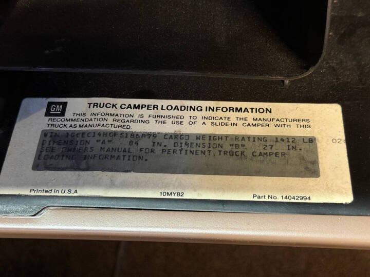1985 Chevy C10 Silverado Show Truck