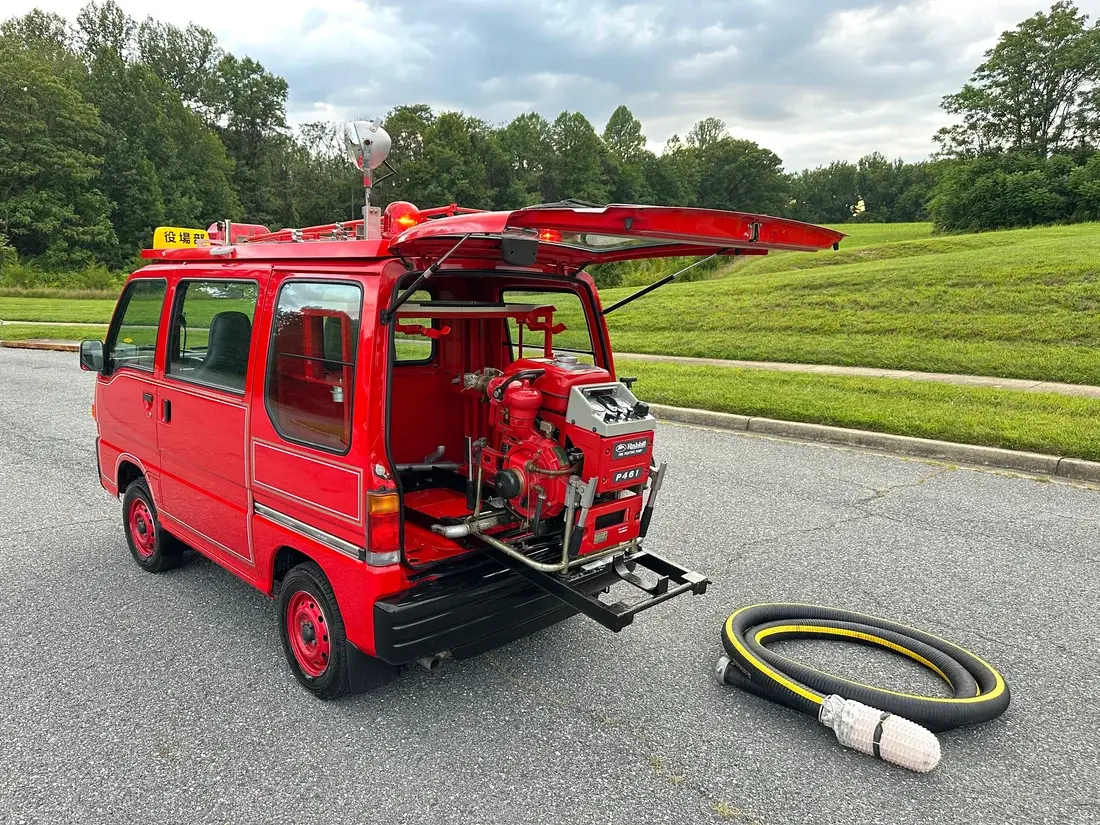 1997 Subaru Sambar Dias Fire Truck - 2