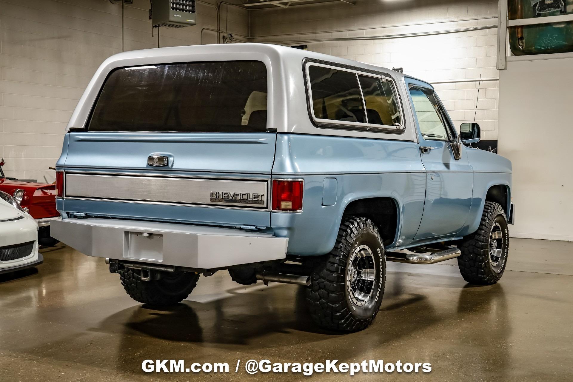 Restored 1990 Chevrolet K5 Blazer Silverado