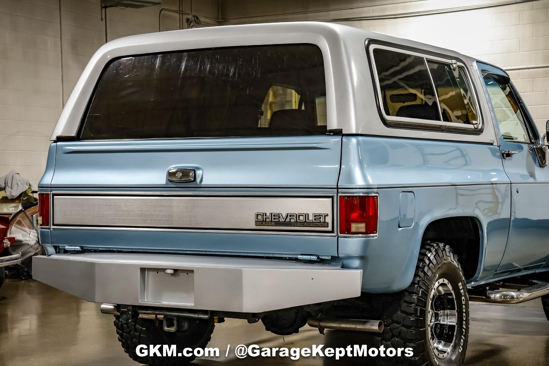 Restored 1990 Chevrolet K5 Blazer Silverado