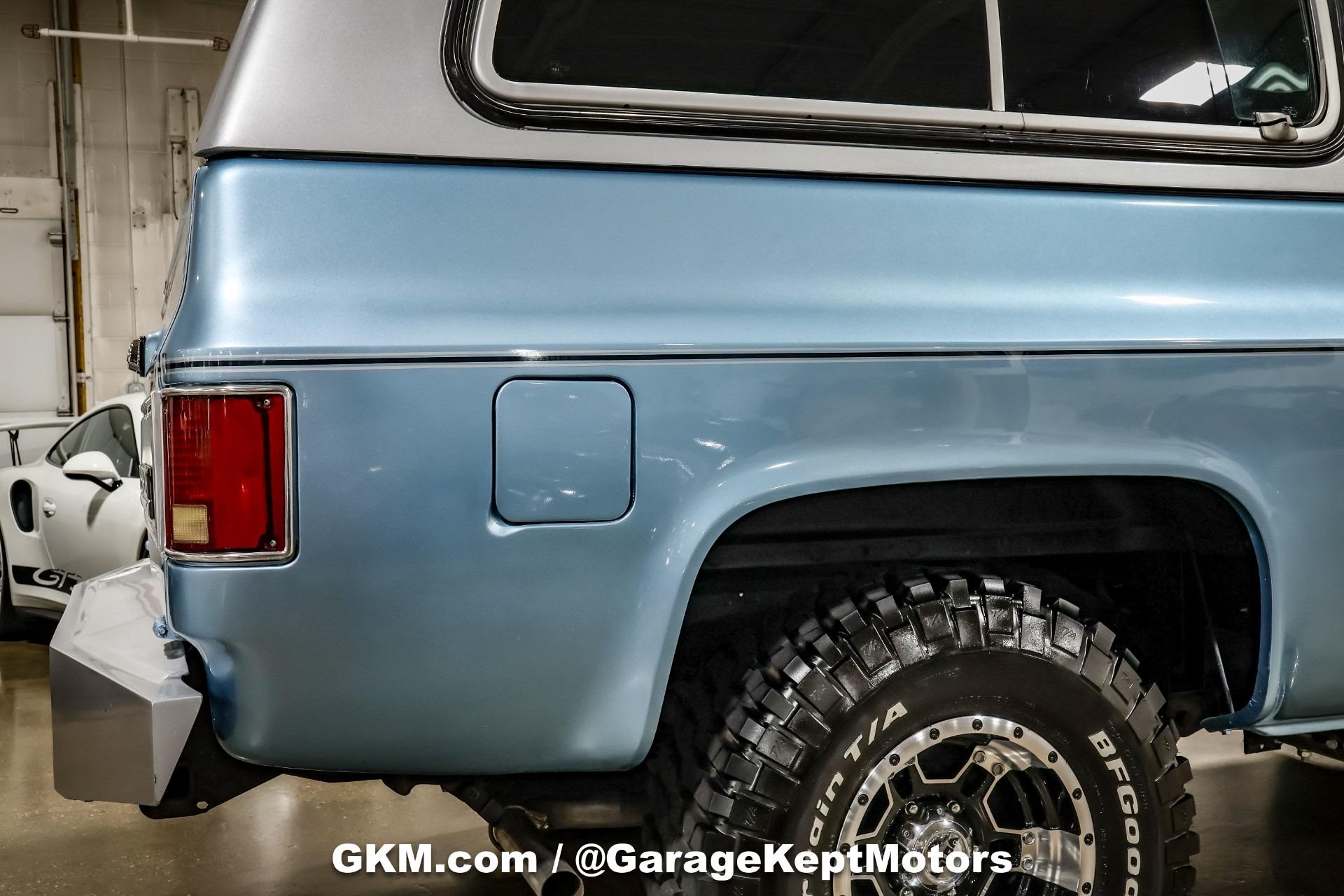 Restored 1990 Chevrolet K5 Blazer Silverado