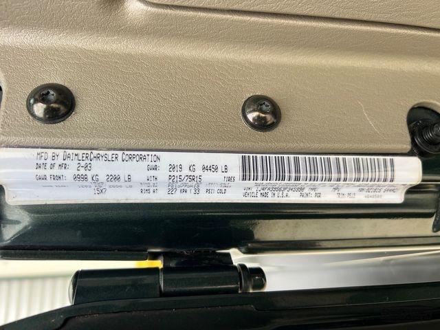 2003 Jeep Wrangler X