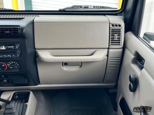 2003 Jeep Wrangler X