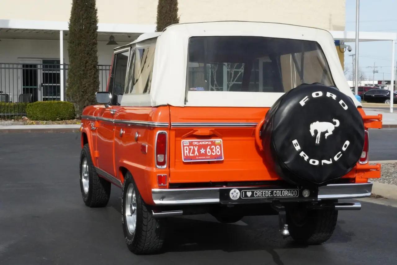 Restored 1971 Ford Bronco