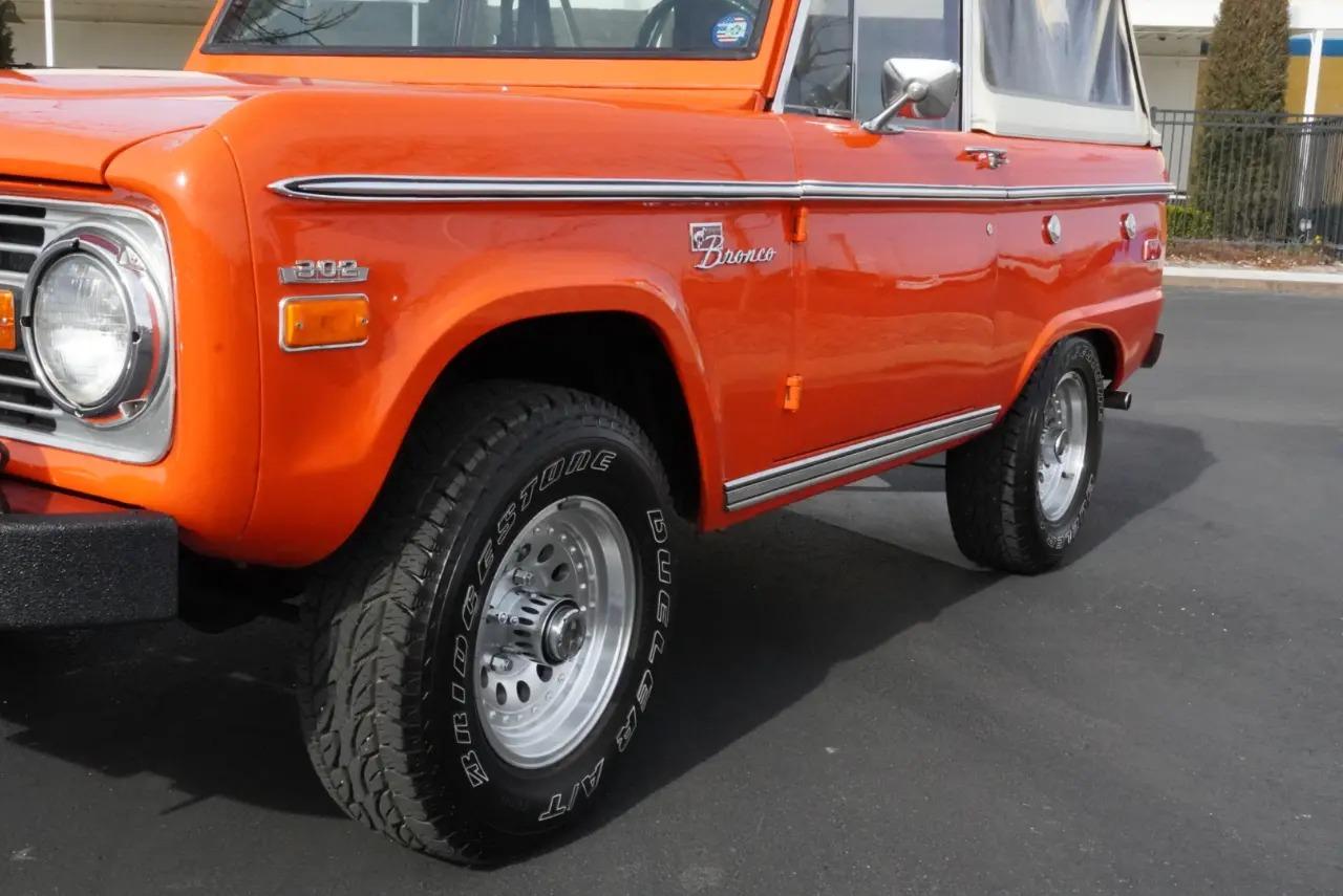 Restored 1971 Ford Bronco