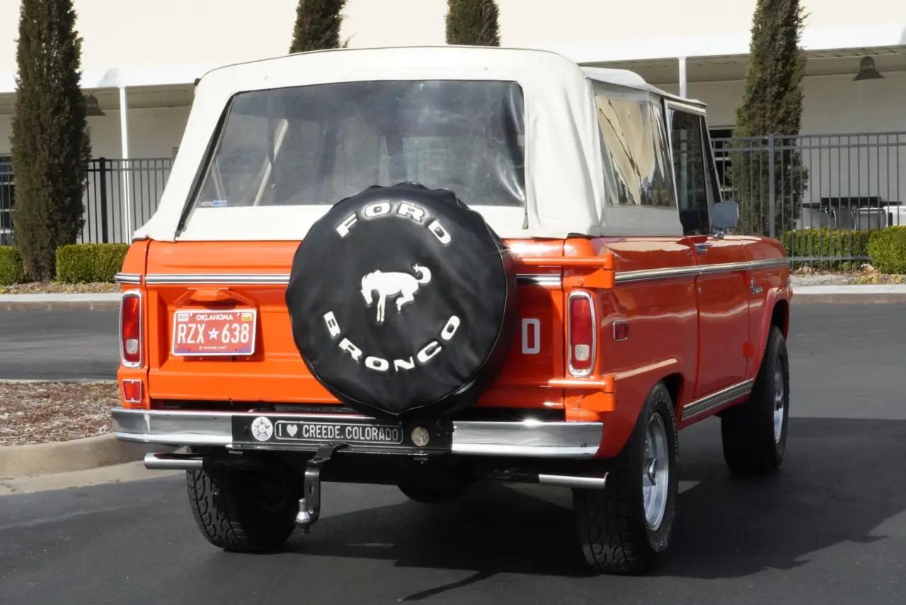 Restored 1971 Ford Bronco