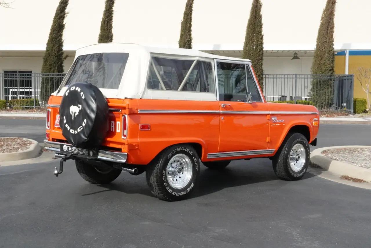 Restored 1971 Ford Bronco