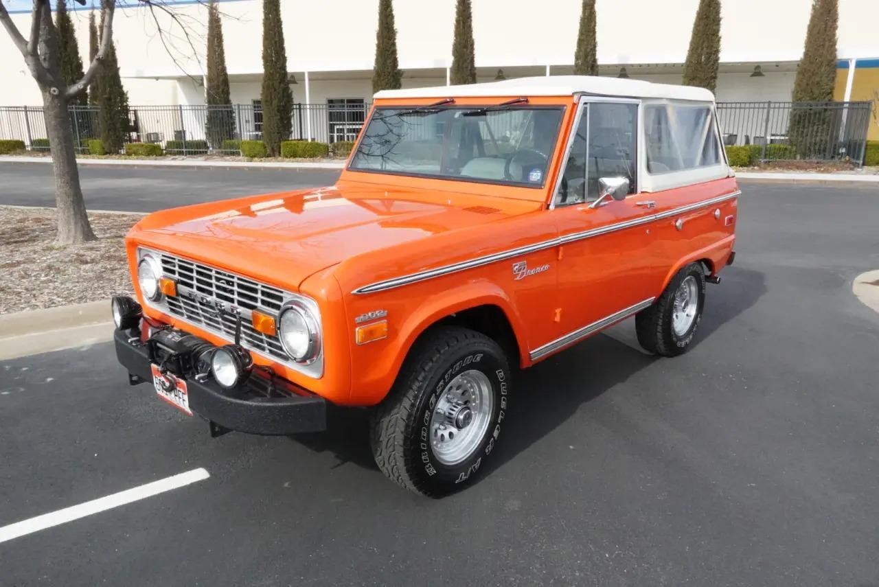 Restored 1971 Ford Bronco