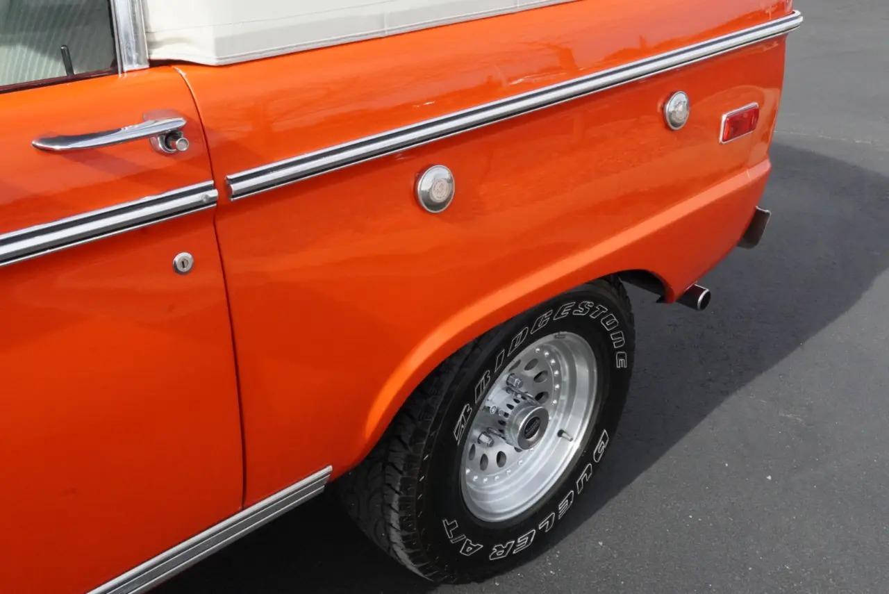 Restored 1971 Ford Bronco