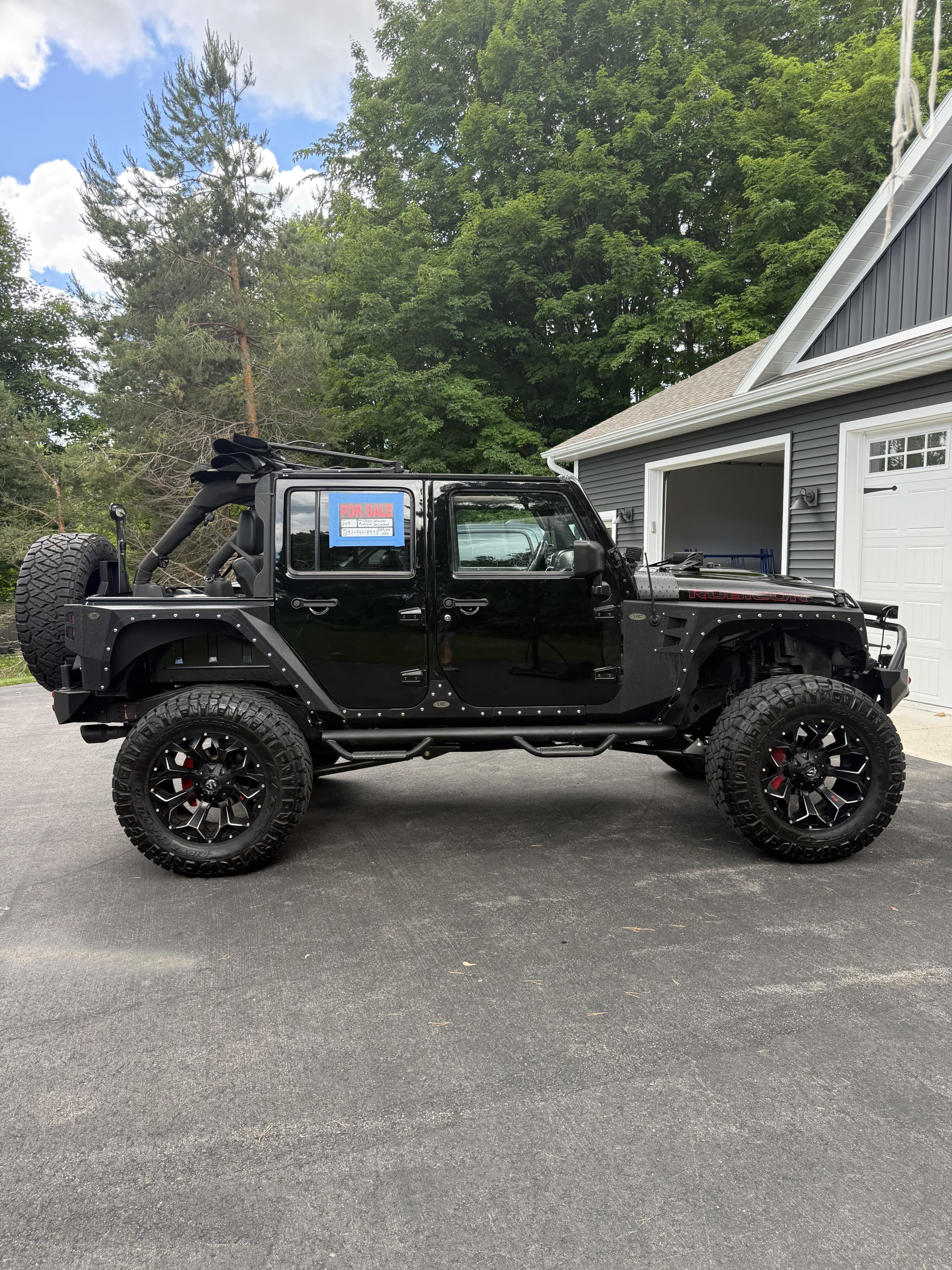 Modified 2013 Jeep Wrangler Rubicon
