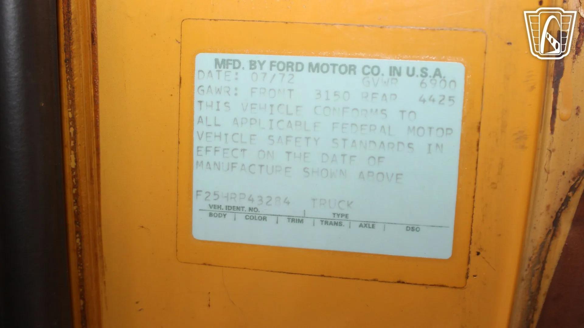 1972 Ford F-250