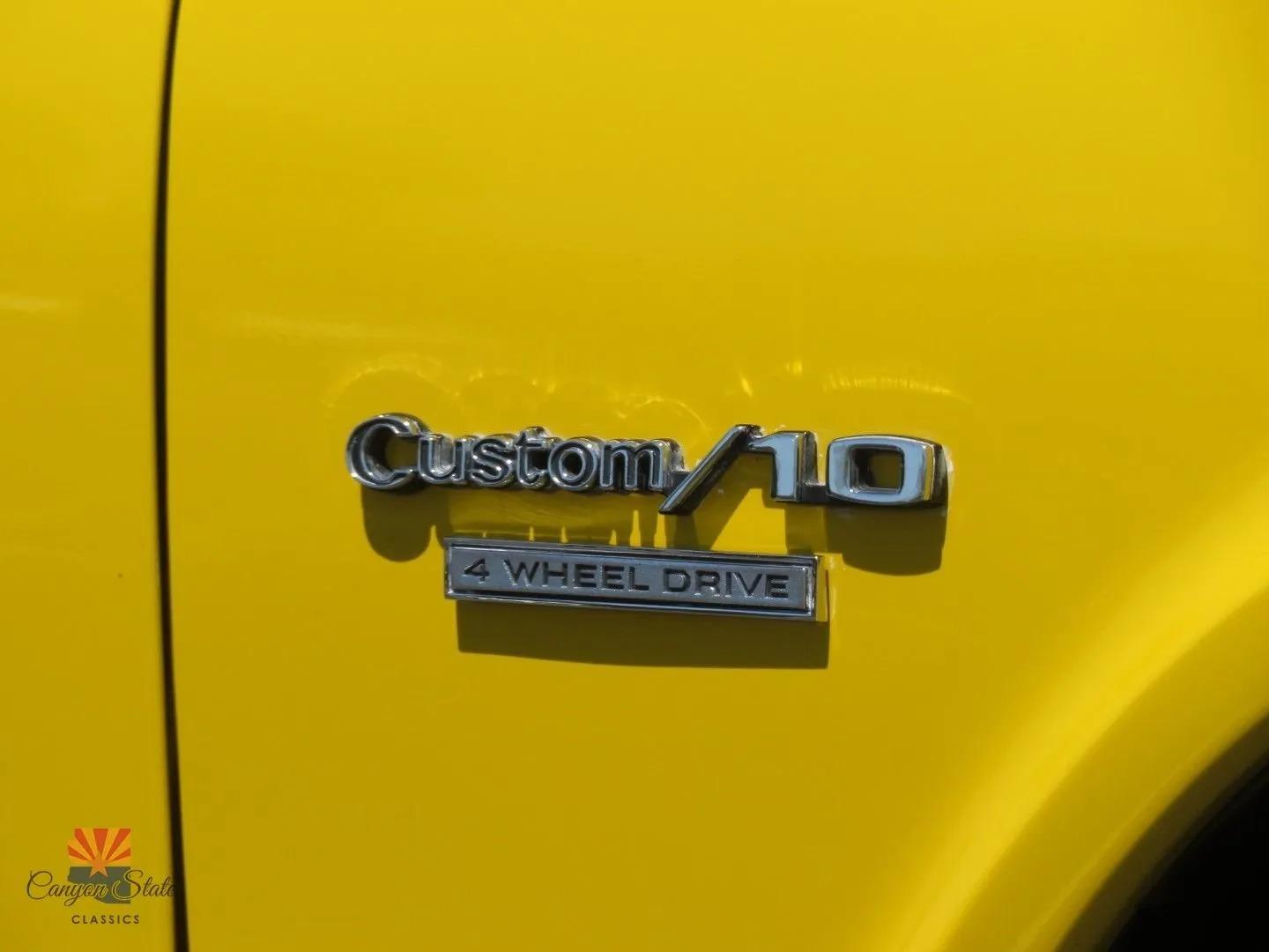 1972 Chevrolet K10 Custom