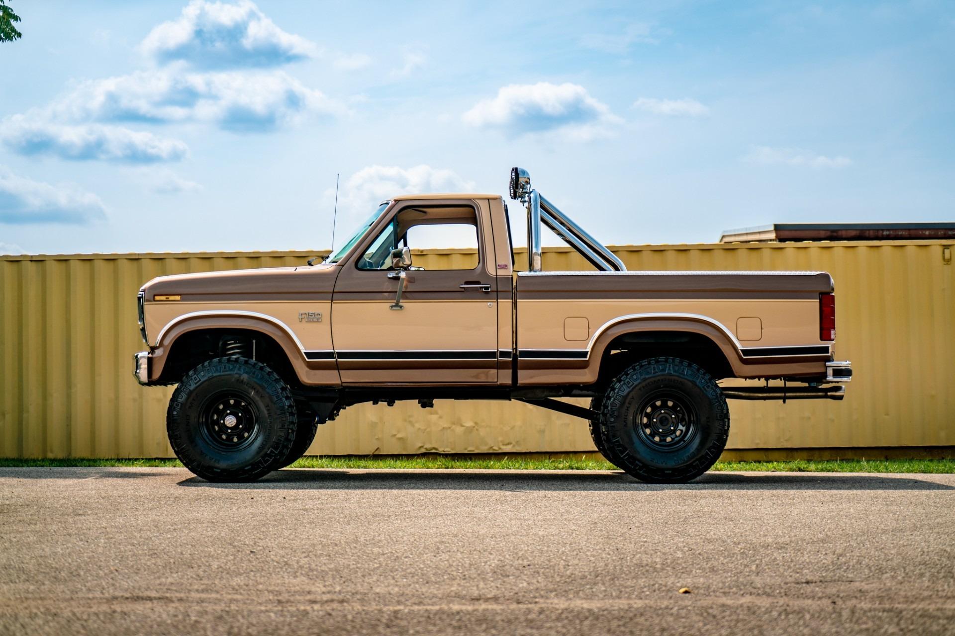 Supercharged 1986 Ford F-150 XLT - 2