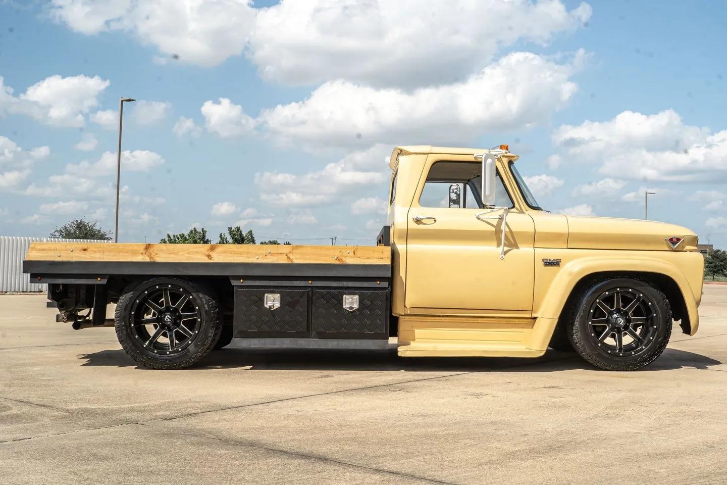 LS-Powered 1966 GMC 4000 Flatbed