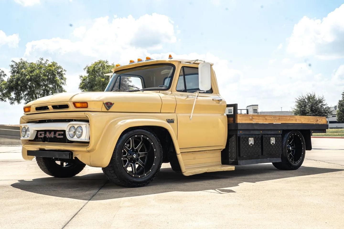 LS-Powered 1966 GMC 4000 Flatbed