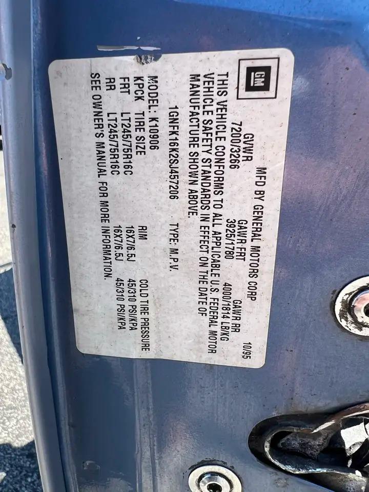 1995 Chevrolet Suburban 1500 4WD