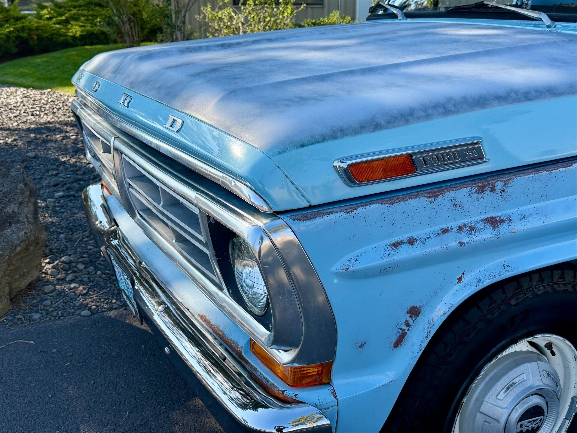 1972 Ford F-250 Camper Special