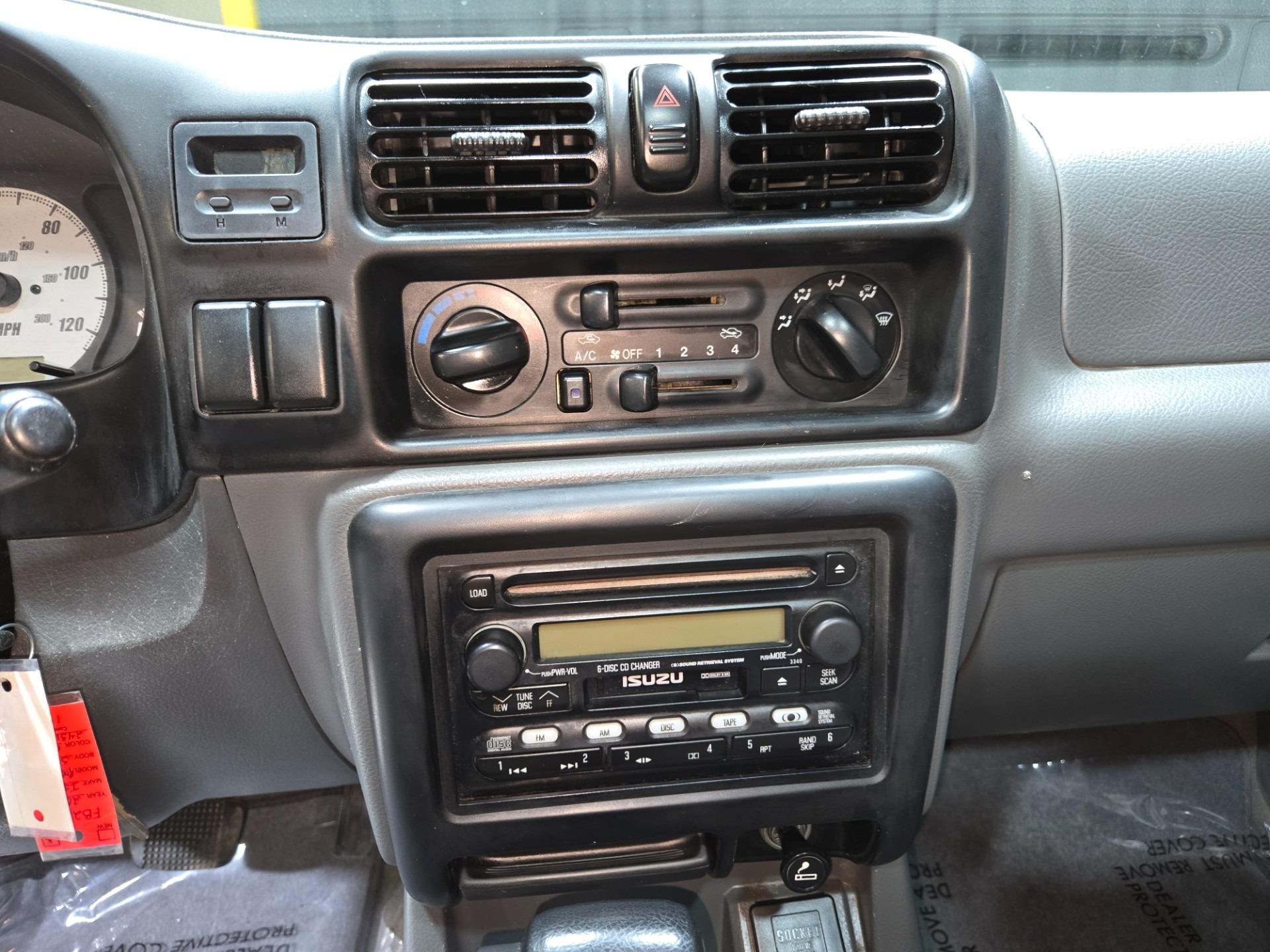 2002 Isuzu Rodeo Sport S