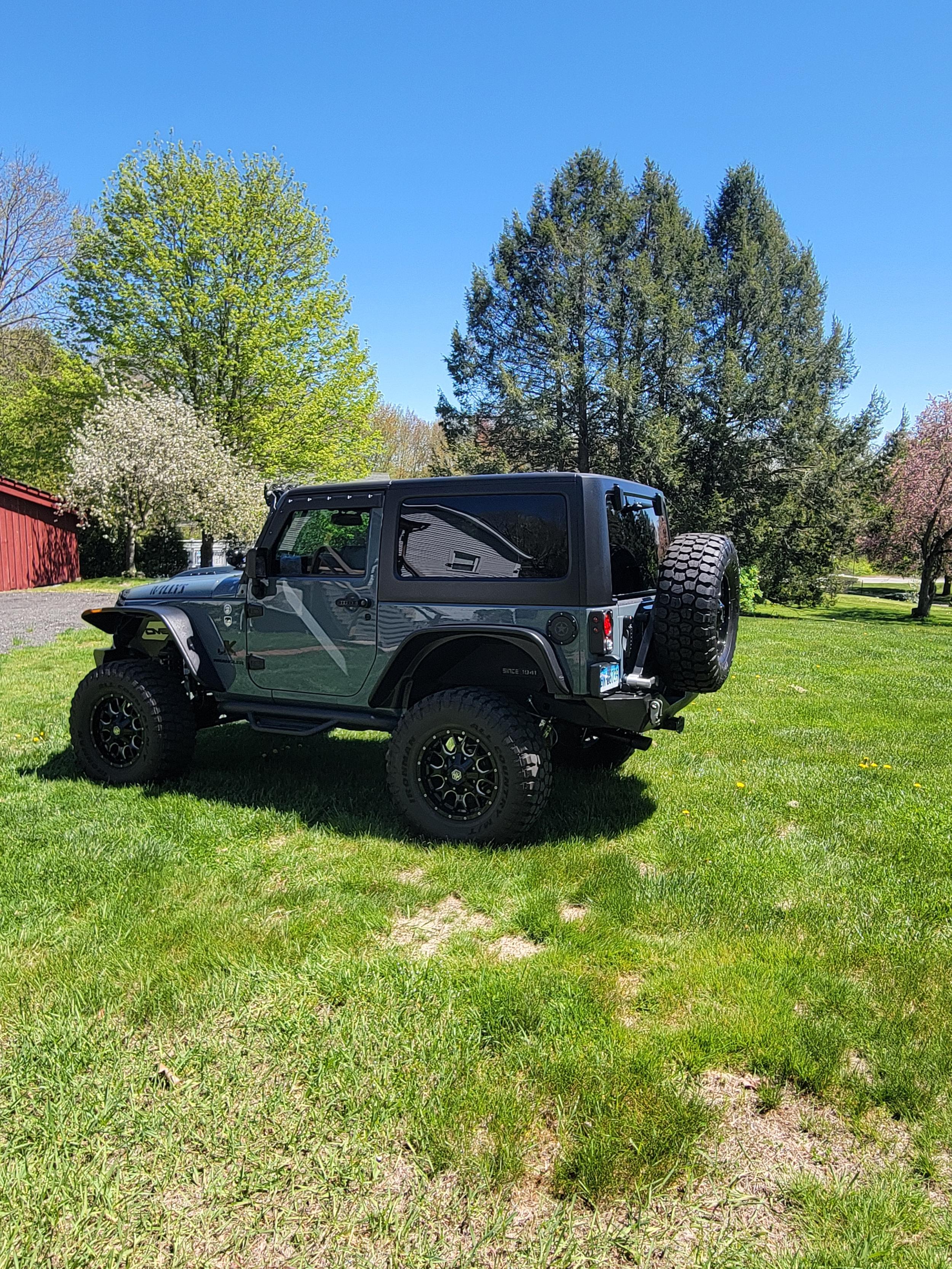 Modified 2015 Jeep Wrangler Willys Wheeler