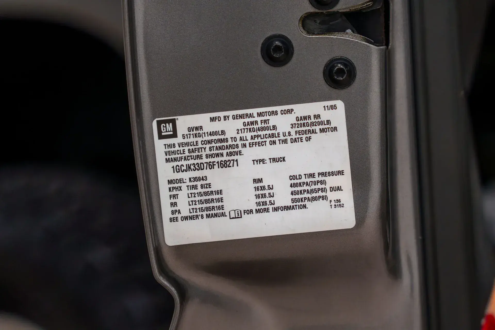2006 Chevrolet Silverado 3500 DRW 4×4