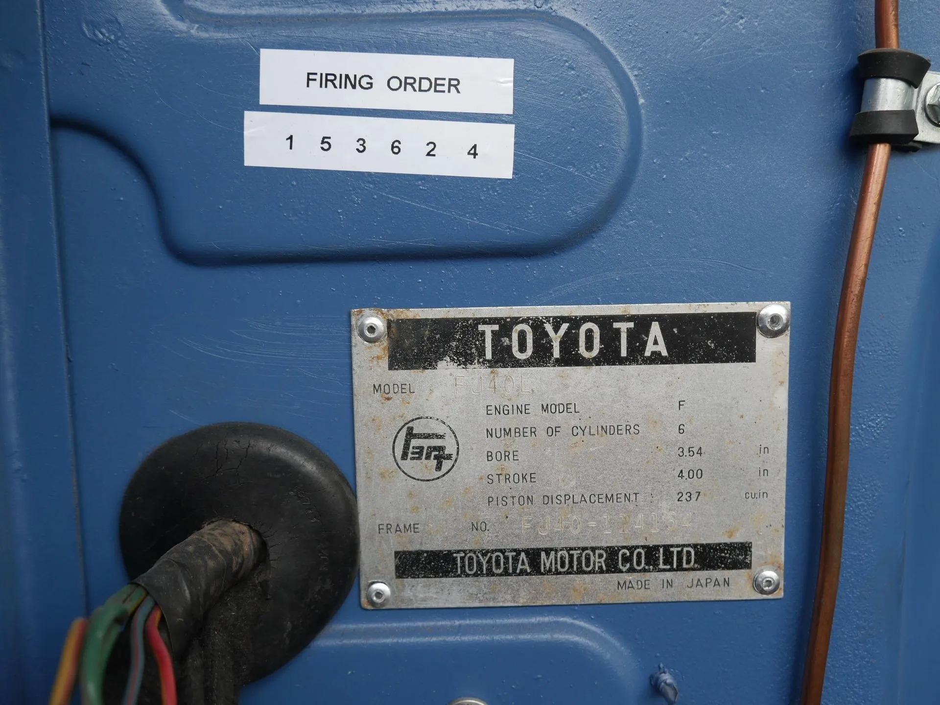 1972 Toyota Land Cruiser FJ40