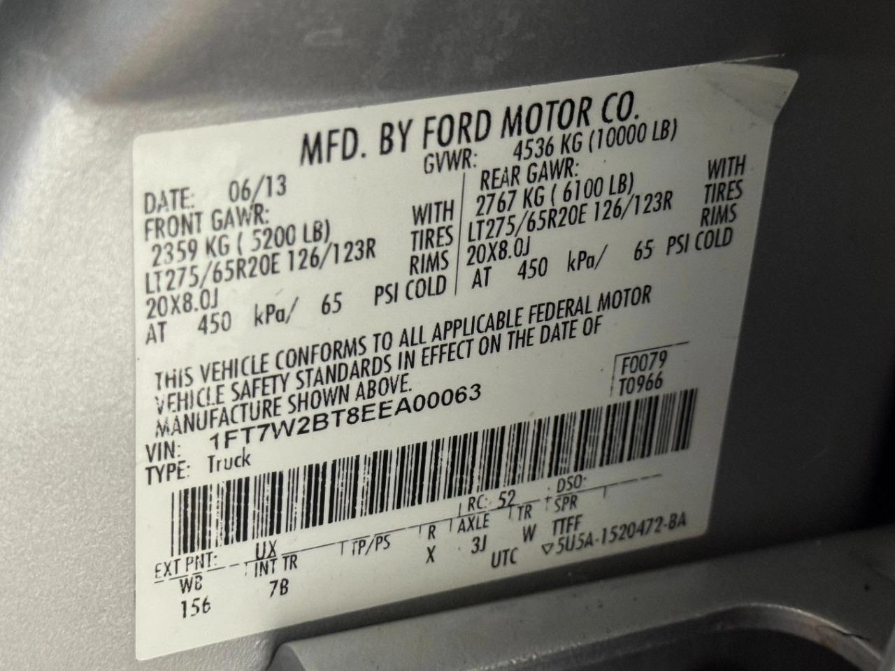 2014 Ford F-250 Super Duty Platinum