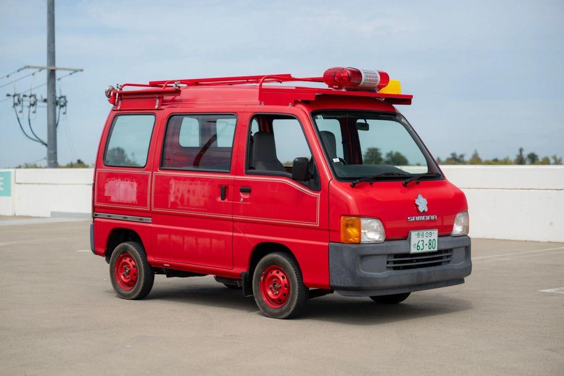 2000 Subaru Sambar Fire Van-1
