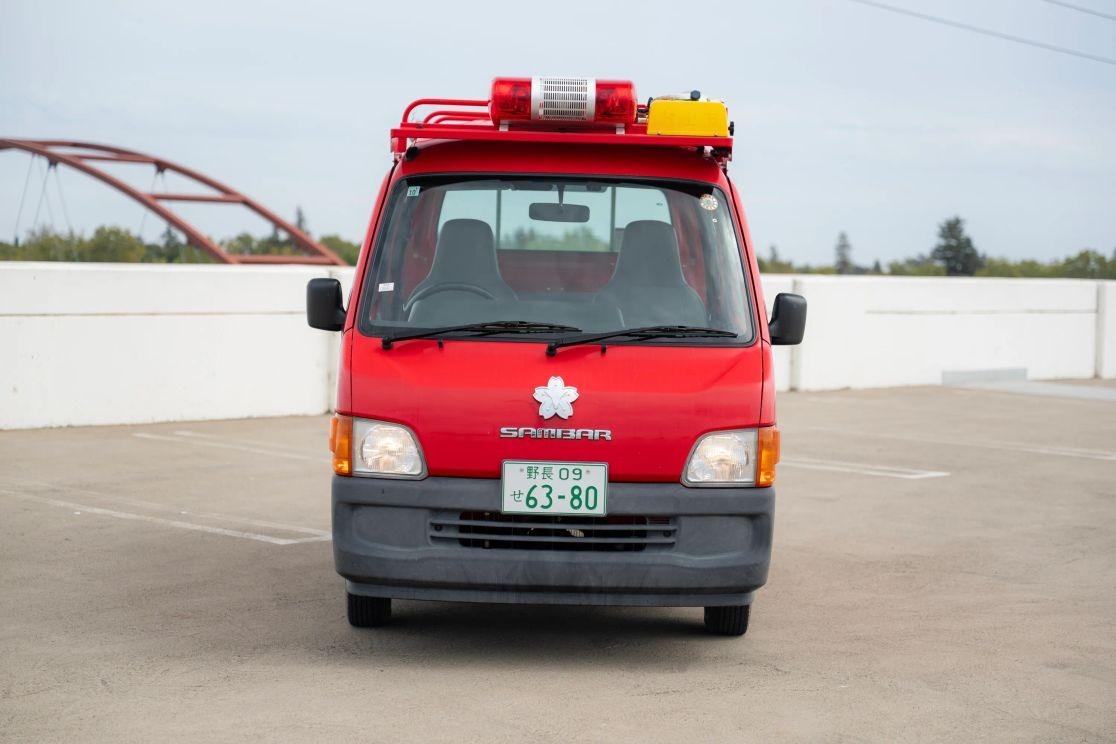 2000 Subaru Sambar Fire Van