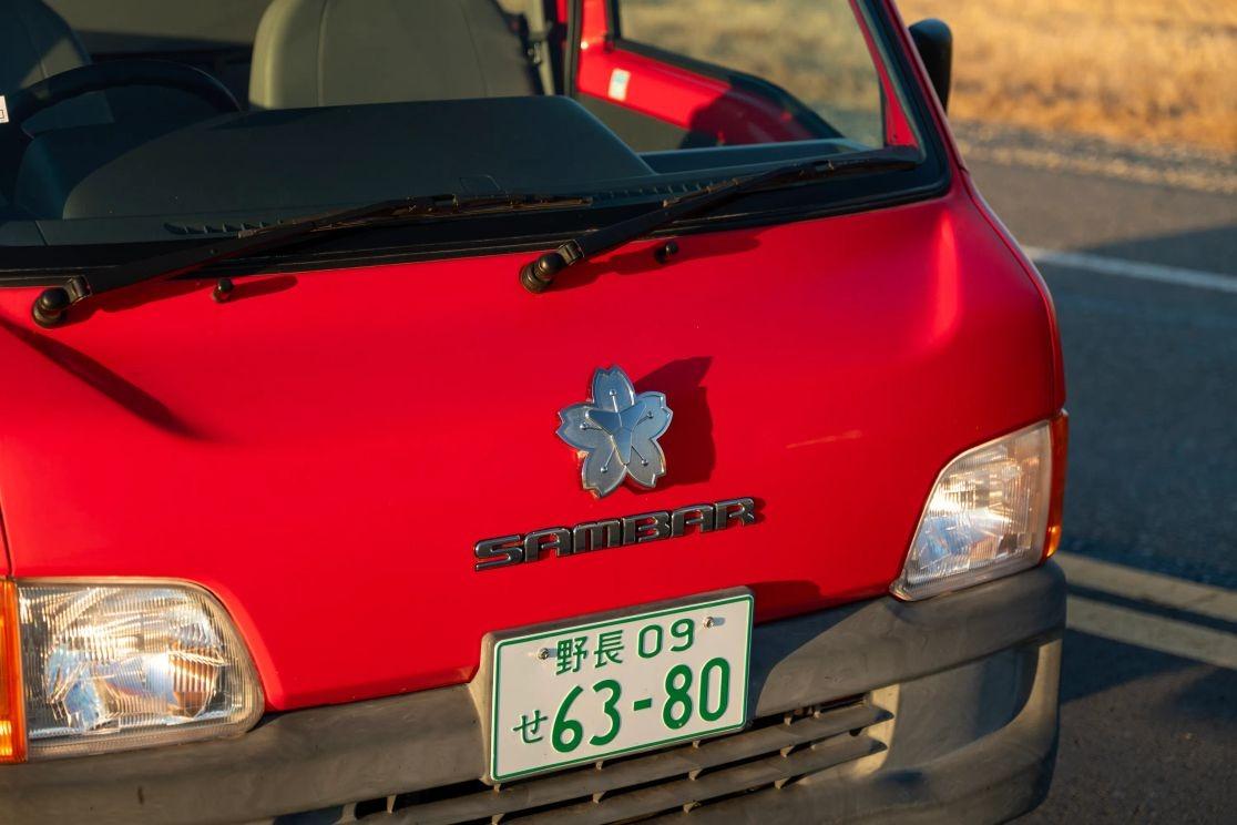 2000 Subaru Sambar Fire Van