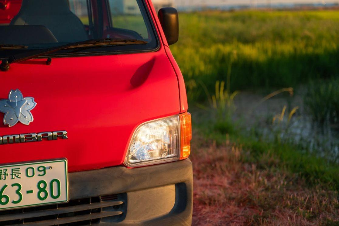 2000 Subaru Sambar Fire Van