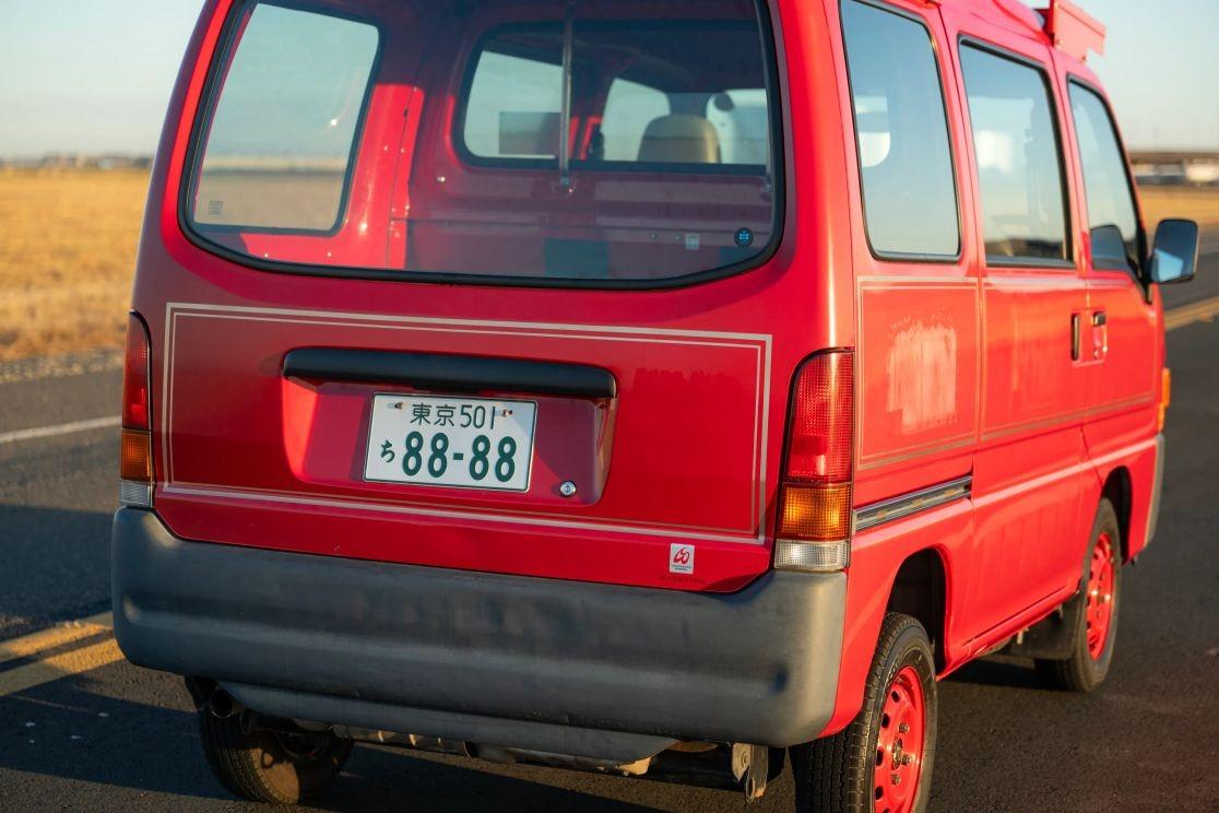 2000 Subaru Sambar Fire Van