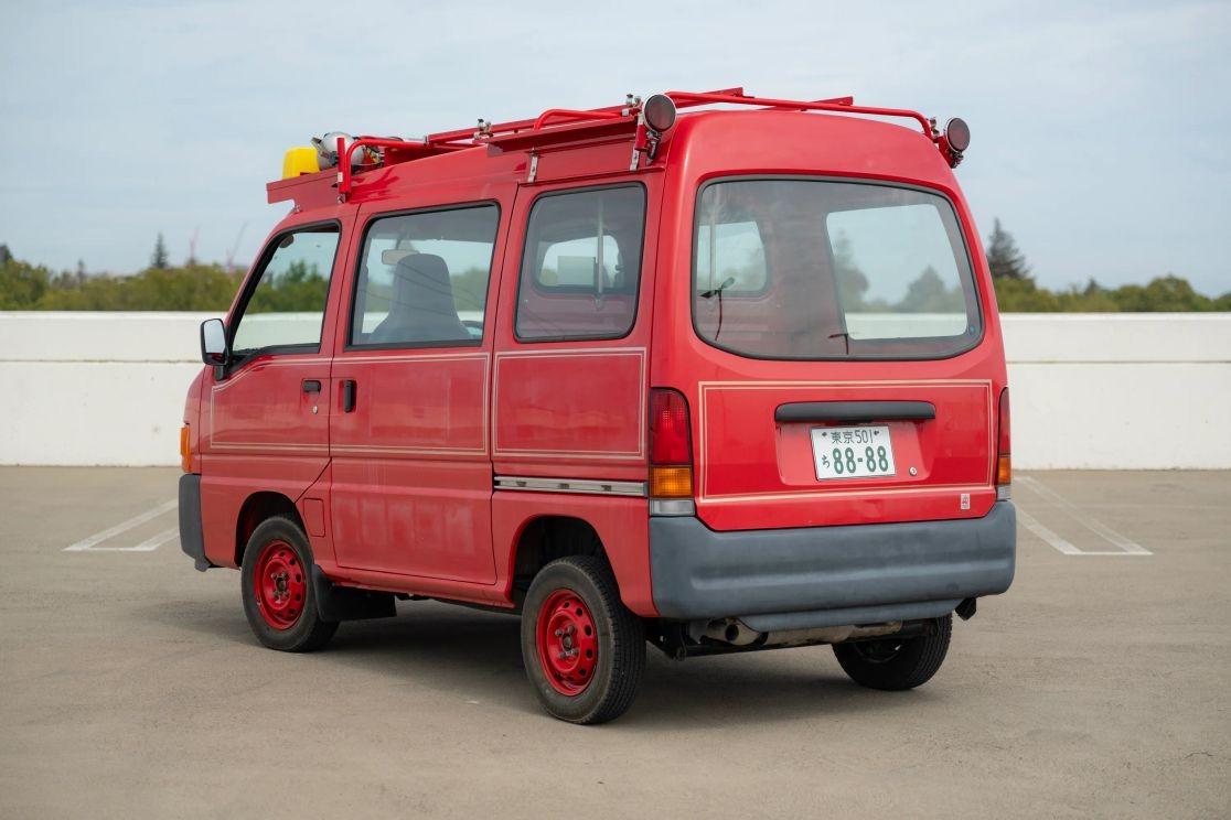 2000 Subaru Sambar Fire Van