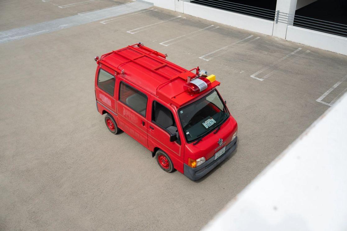 2000 Subaru Sambar Fire Van