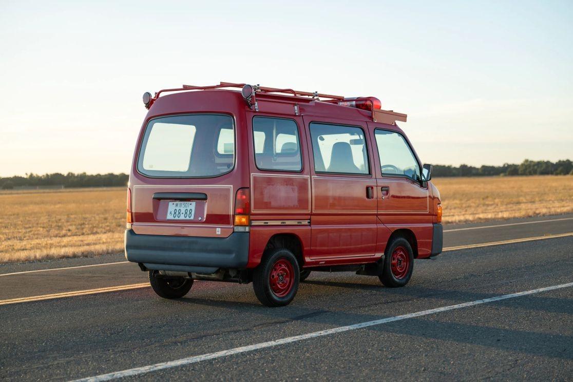 2000 Subaru Sambar Fire Van
