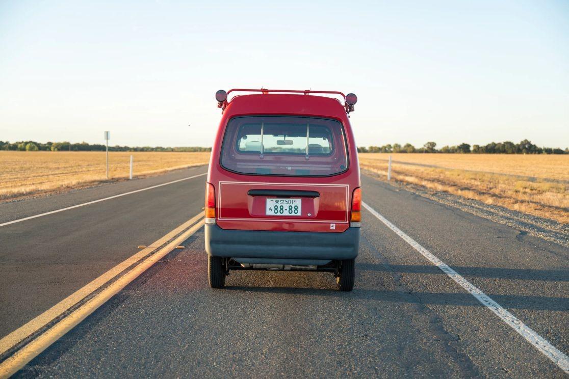 2000 Subaru Sambar Fire Van