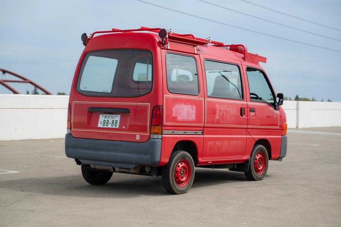 2000 Subaru Sambar Fire Van
