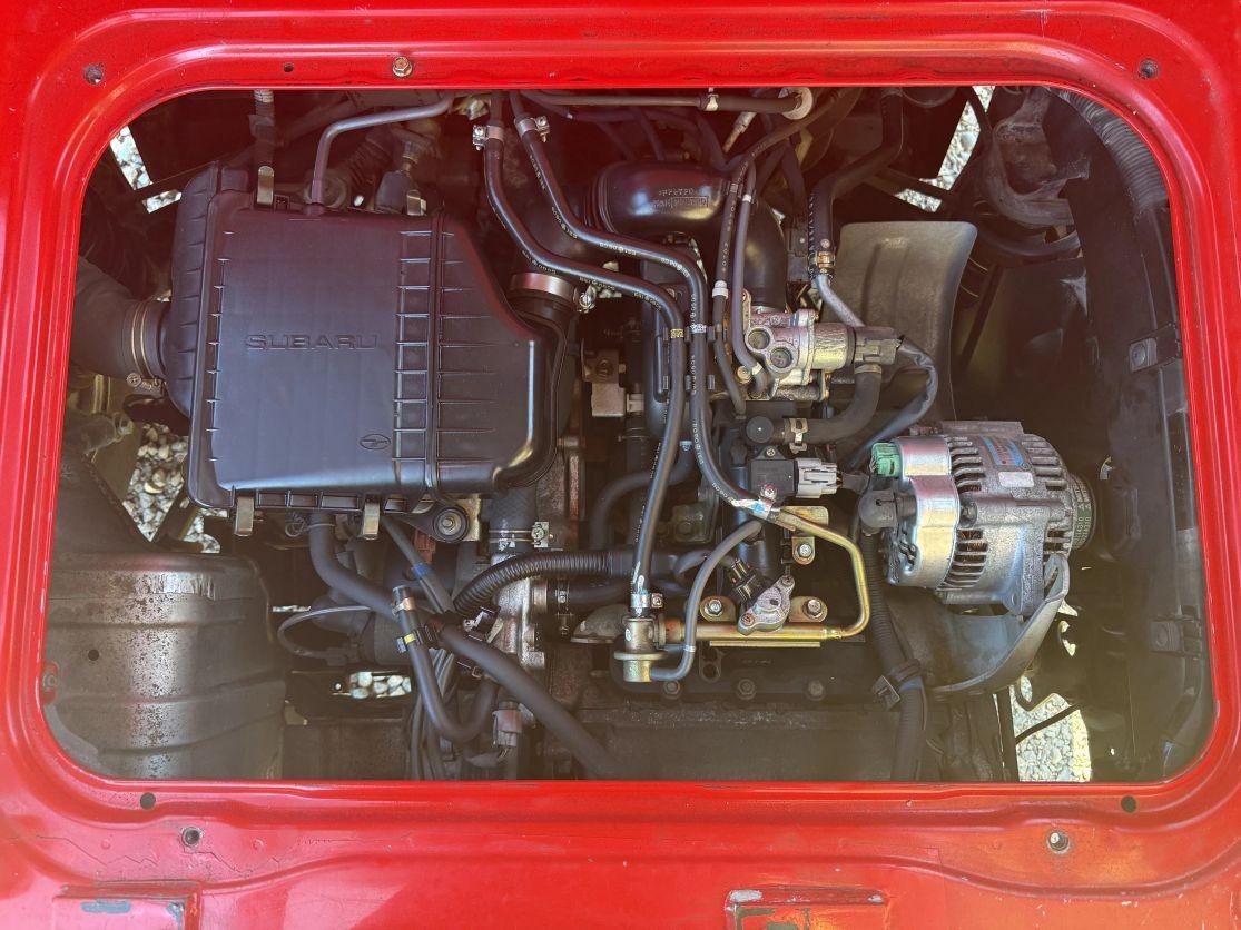 2000 Subaru Sambar Fire Van