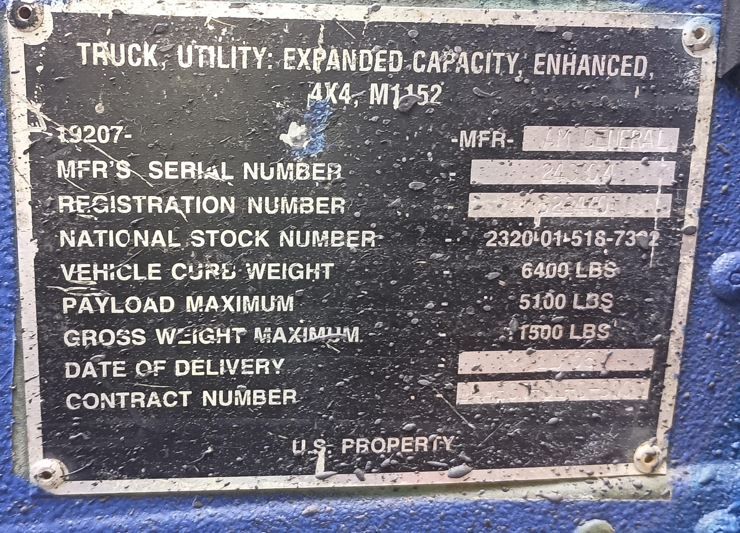 2006 AM General Humvee