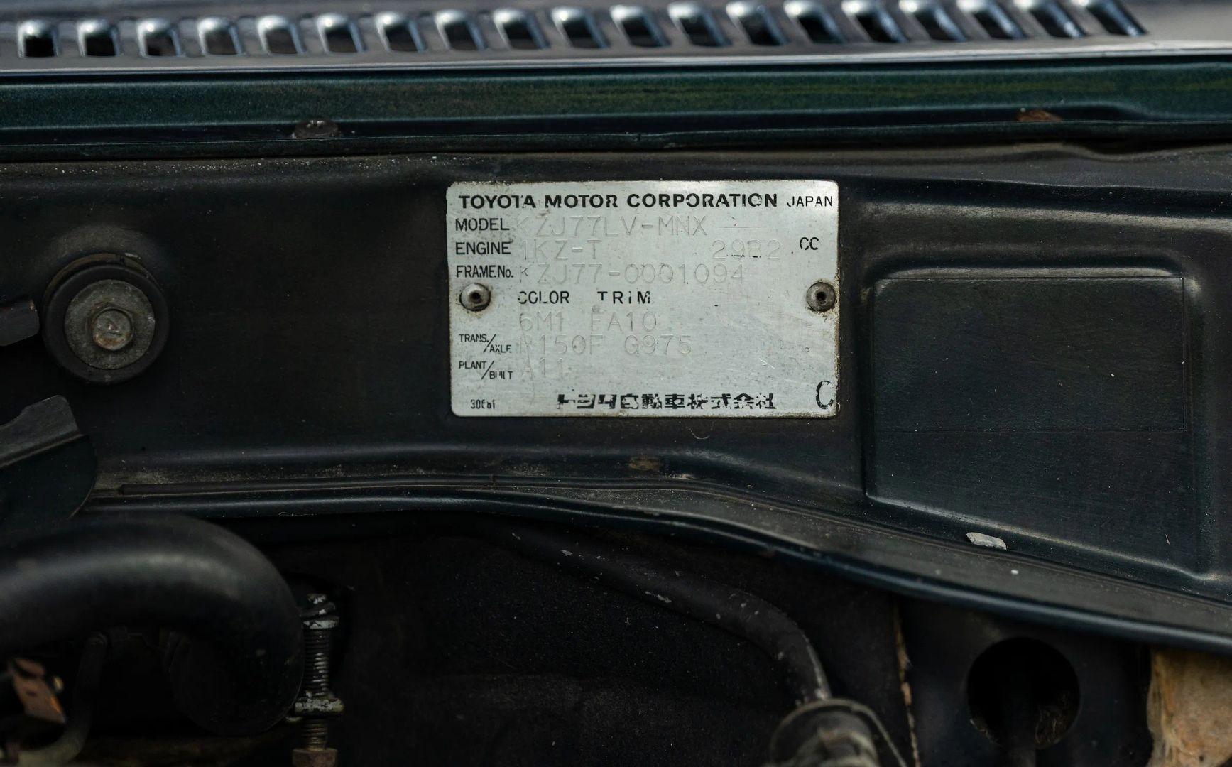 1994 Toyota Land Cruiser KZJ77