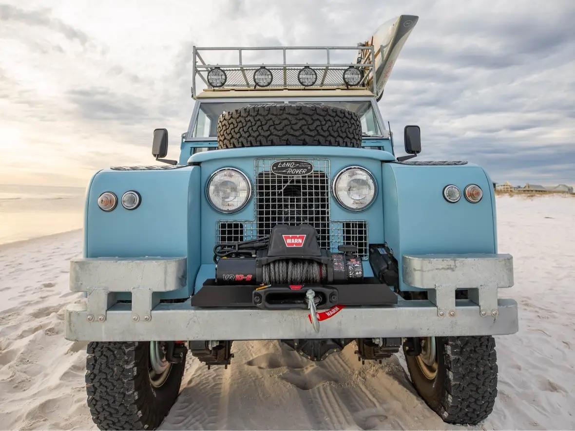 Restored 1962 Land Rover Series IIA 109 - 3