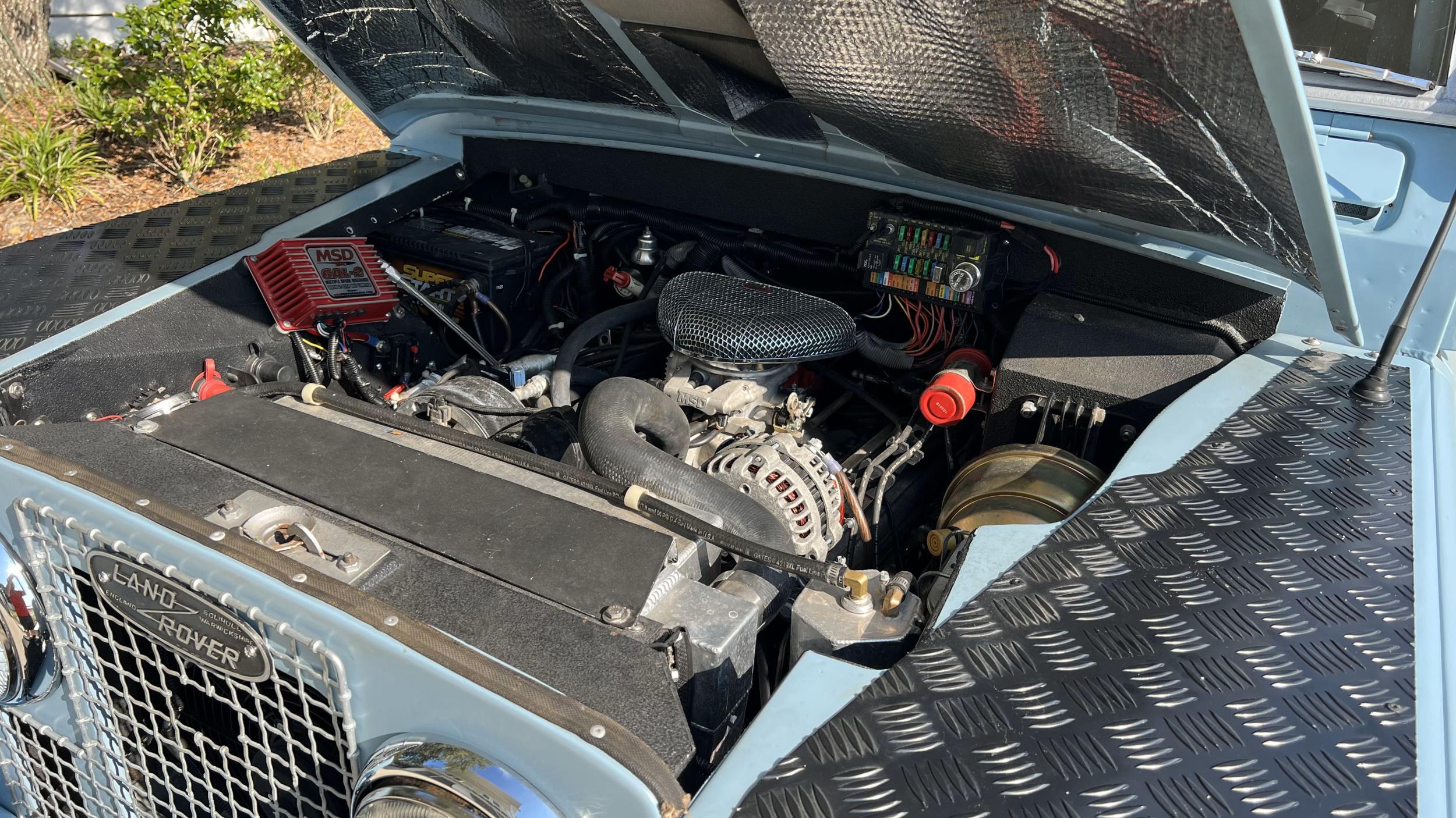 Restored 1962 Land Rover Series IIA 109