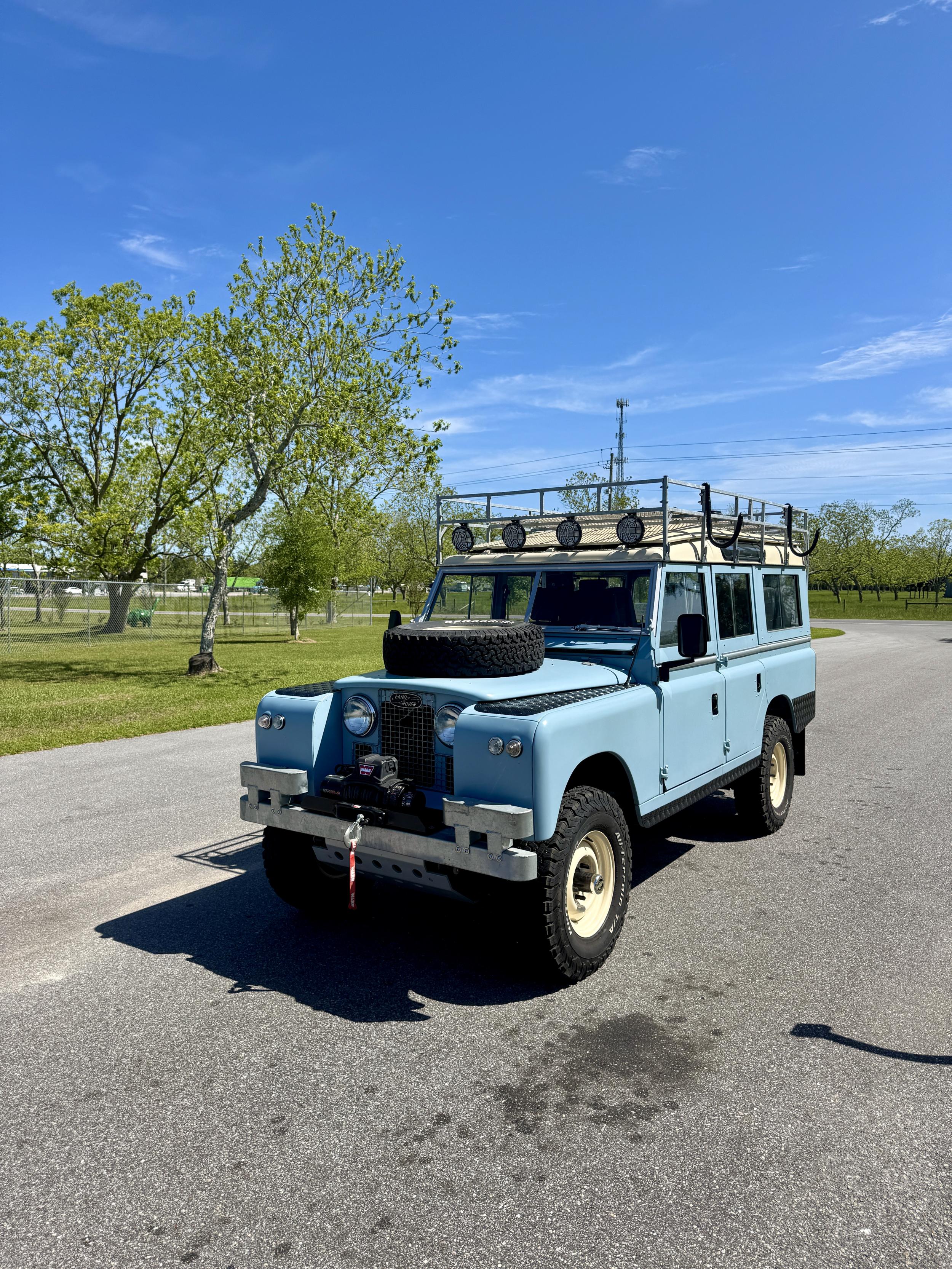 Restored 1962 Land Rover Series IIA 109