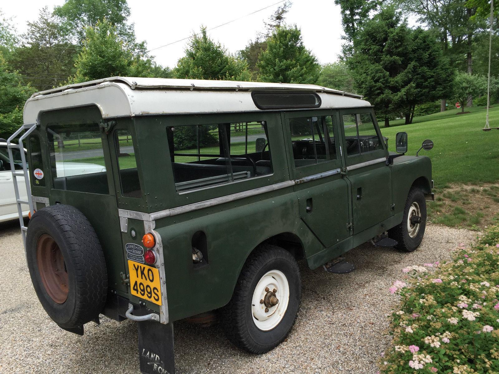 Restored 1962 Land Rover Series IIA 109