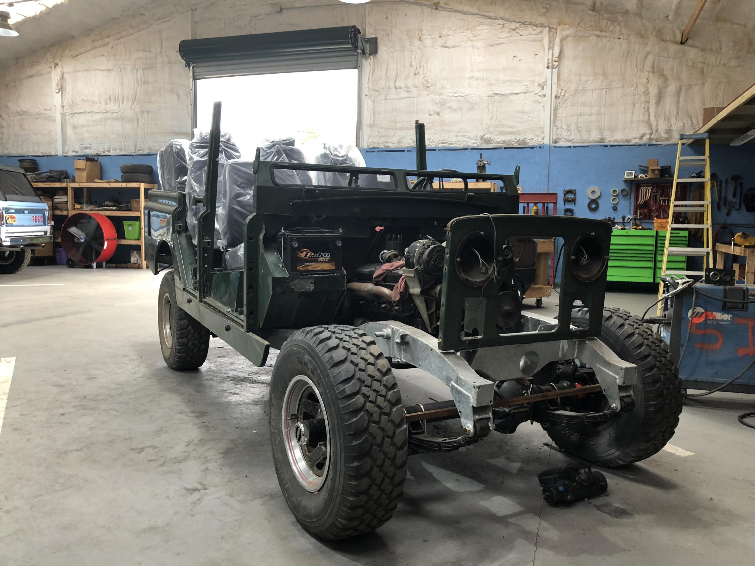 Restored 1962 Land Rover Series IIA 109