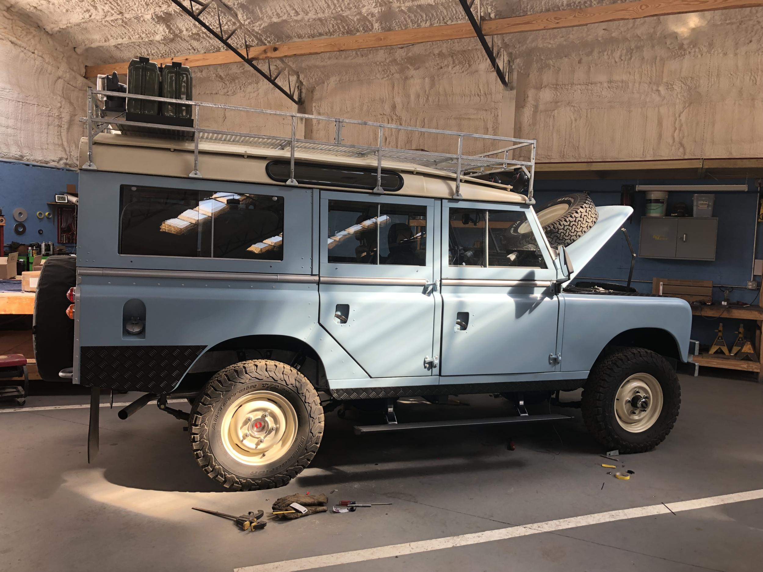 Restored 1962 Land Rover Series IIA 109