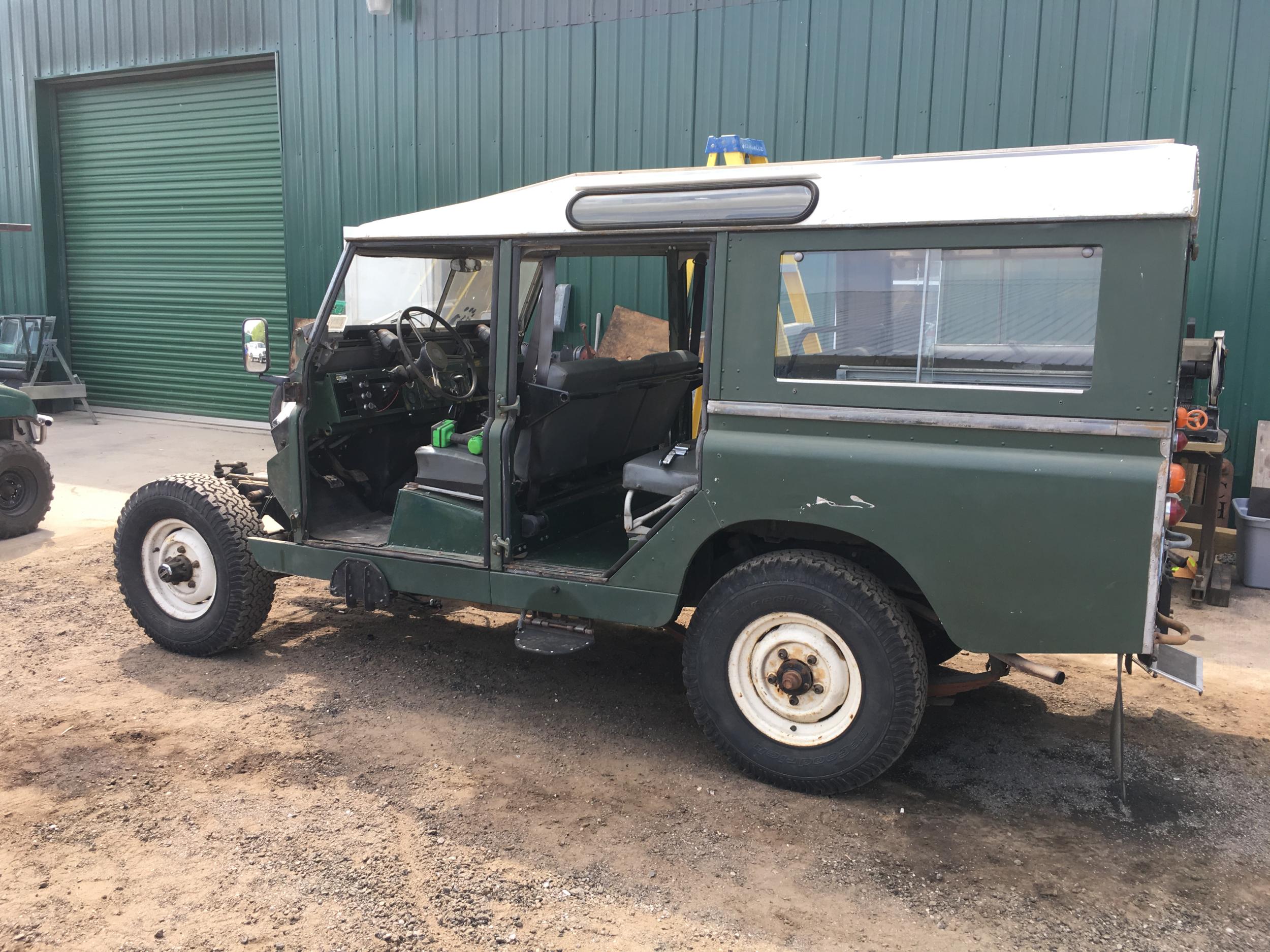 Restored 1962 Land Rover Series IIA 109