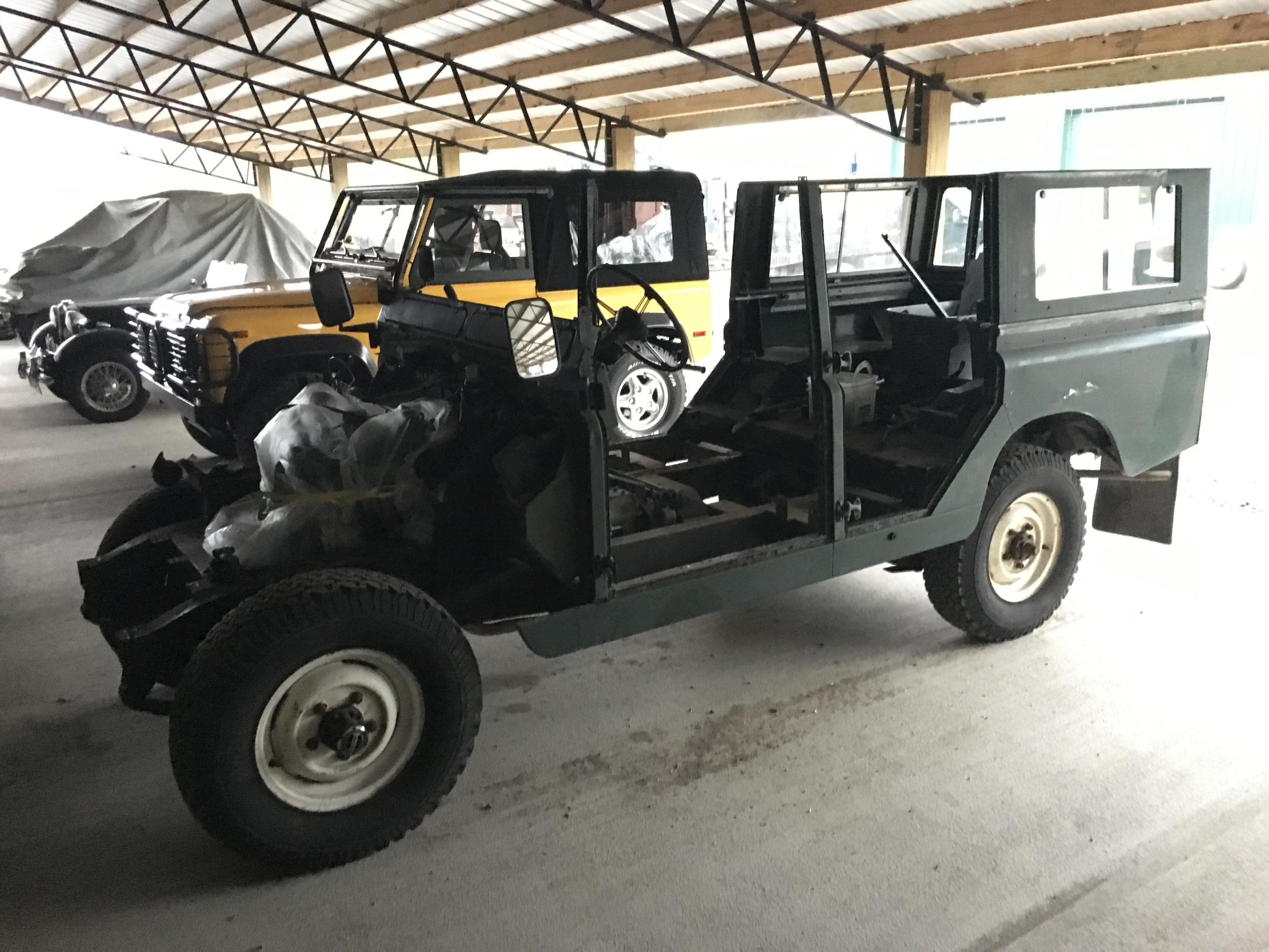 Restored 1962 Land Rover Series IIA 109