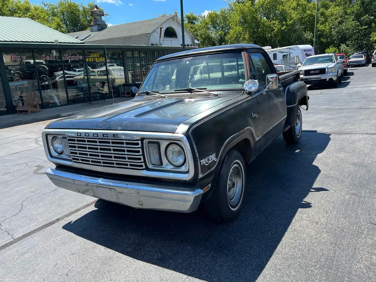 1977 Dodge D100 True Spirit Stepside-1