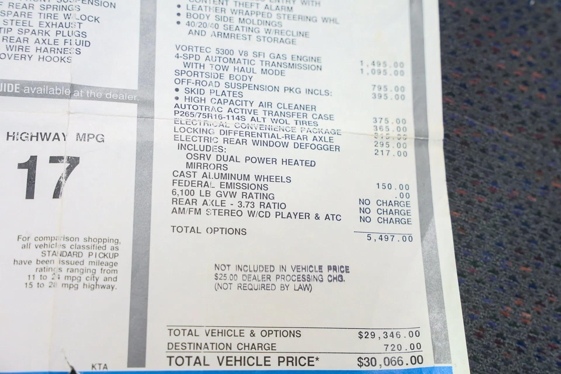 2002 Chevrolet Silverado 1500 LS Z71